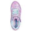 SKECHERS GIRLS HEART LIGHTS TRAINER - LAVENDER MULTI