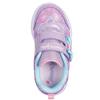 SKECHERS GIRLS HEART LIGHTS TRAINER - LAVENDER MULTI