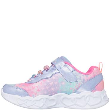 SKECHERS GIRLS TRAINERS - LAVENDER MULTI