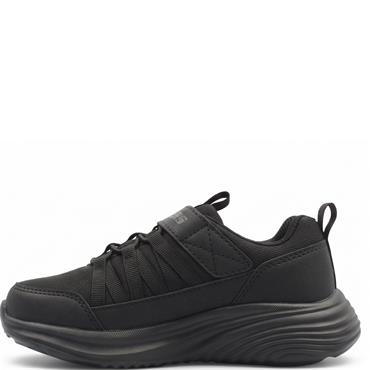 SKECHERS GIRLS WATERPROOF BOUNDER PRO AQUA - BLACK