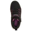 SKECHERS GIRLS WATERPROOF BOUNDER PRO AQUA - BLACK HOT PINK