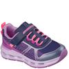 SKECHERS GIRLS GLIDE STEP SPRINT TRAINER - NAVY