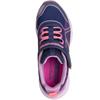 SKECHERS GIRLS GLIDE STEP SPRINT TRAINER - NAVY