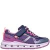 SKECHERS GIRLS GLIDE STEP SPRINT TRAINER - NAVY