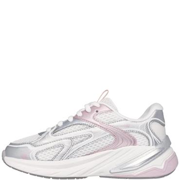 SKECHERS GIRLS TRAINERS - OFF WHITE