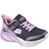 SKECHERS GIRLS TRAINERS - BLACK MULTI