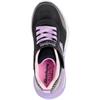 SKECHERS GIRLS TRAINERS - BLACK MULTI