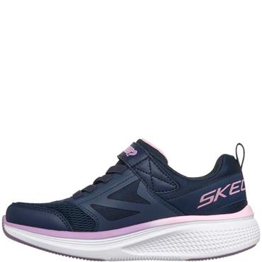 SKECHERS GIRLS TRAINERS - NAVY