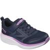 SKECHERS GIRLS TRAINERS - NAVY