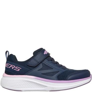 SKECHERS GIRLS TRAINERS - NAVY