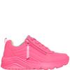 SKECHERS GIRLS TRAINERS - HOT PINK MULTI