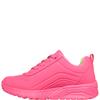 SKECHERS GIRLS TRAINERS - HOT PINK MULTI