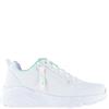 SKECHERS GIRLS TRAINERS - WHITE MULTI