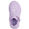 SKECHERS GIRLS UNO LITE STRAP TRAINER - LAVENDER
