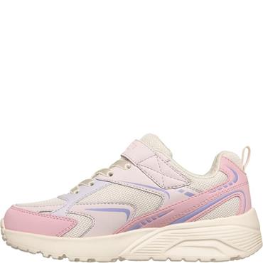 SKECHERS GIRLS TRAINERS - NATURAL MINT