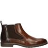BUGATTI MENS CHELSEA ANKLE BOOT - DARK BROWN