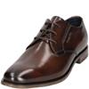 BUGATTI MENS DRESS SHOE - DARK BROWN