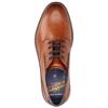 BUGATTI MENS DRESS LACE SHOE - COGNAC