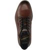 BUGATTI MENS ZIP LACE ANKLE BOOT - MID BROWN