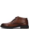 BUGATTI MENS LEATHER LACE ANKLE BOOT - COGNAC