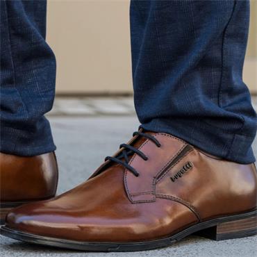 BUGATTI MENS DRESS SHOE - COGNAC