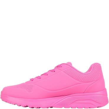 SKECHERS GIRLS TRAINERS - HOT PINK MULTI