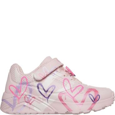 SKECHERS GIRLS TRAINERS - LIGHT PINK