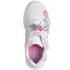 SKECHERS GIRLS TRAINERS - WHITE MULTI