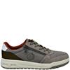 BUGATTI MENS ZIP LACE TRAINER - TAUPE