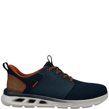 BUGATTI MENS CASUAL SHOE - DARK BLUE