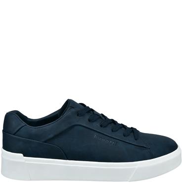 BUGATTI MENS LACE TRAINER - DARK BLUE