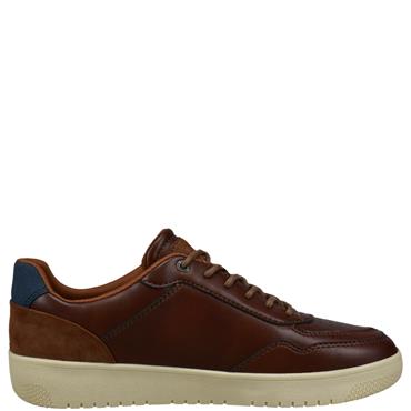 BUGATTI MENS LACE TRAINER - BROWN