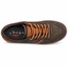 BUGATTI MENS LACE TRAINER - DARK BROWN