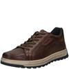 BUGATTI MENS LACE CASUAL SHOE - DARK BROWN