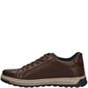 BUGATTI MENS LACE CASUAL SHOE - DARK BROWN