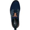 BUGATTI MENS LACE CASUAL SHOE - DARK BLUE