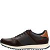 BUGATTI MENS CASUAL LACE SHOE - DARK BROWN