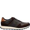 BUGATTI MENS CASUAL LACE SHOE - DARK BROWN