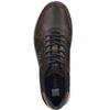 BUGATTI MENS CASUAL LACE SHOE - DARK BROWN