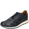 BUGATTI MENS ZIP LACE CASUAL SHOE - DARK BLUE