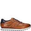 BUGATTI MENS ZIP LACE CASUAL SHOE - COGNAC
