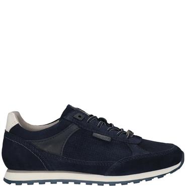 BUGATTI MENS LACE CASUAL TRAINER - DARK BLUE