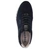 BUGATTI MENS LACE CASUAL TRAINER - DARK BLUE