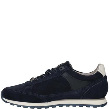 BUGATTI MENS LACE CASUAL TRAINER - DARK BLUE