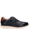 BUGATTI MENS ZIP LACE CASUAL SHOE - DARK BLUE