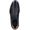 BUGATTI MENS ZIP LACE CASUAL SHOE - DARK BLUE