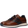 BUGATTI MENS TRAINER - COGNAC DARK BLUE