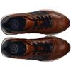 BUGATTI MENS TRAINER - COGNAC DARK BLUE