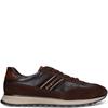 BUGATTI MENS TRAINER - DARK BROWN