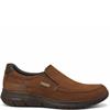 LUISETTI MENS WATERPROOF SLIP ON SHOE - CAFE
